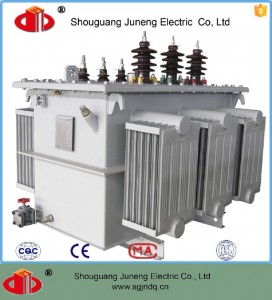 transformador para red eléctrica rural inmerso en aceite del transformador de distribución