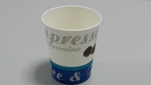 Logotipo personalizado tazas de café de papel desechable