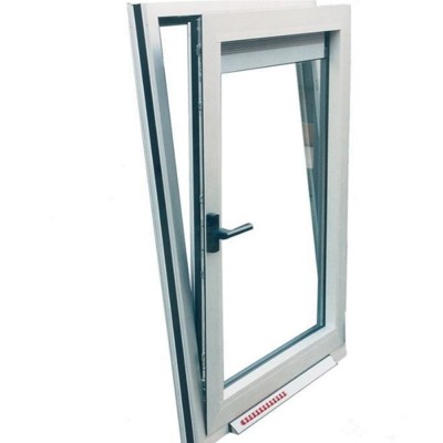 Ventanas de Perfil de aluminio doble hoja ventanas abatibles