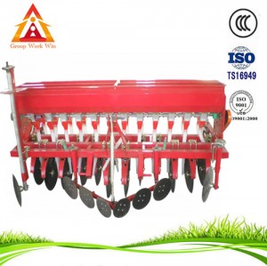 Maquinaria de trabajo agrícola de trigo Jardinera (sin ruedas) sembradora de trigo